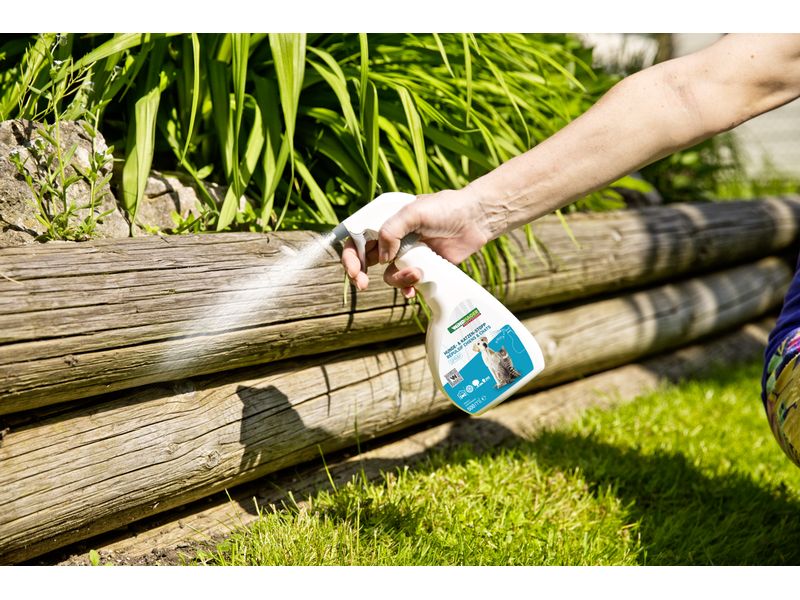 Windhager Hunde- & Katzenabwehr Spray 1 Stück Gebrauchsfertiges, natürliches Abwehrspray mit Geraniol