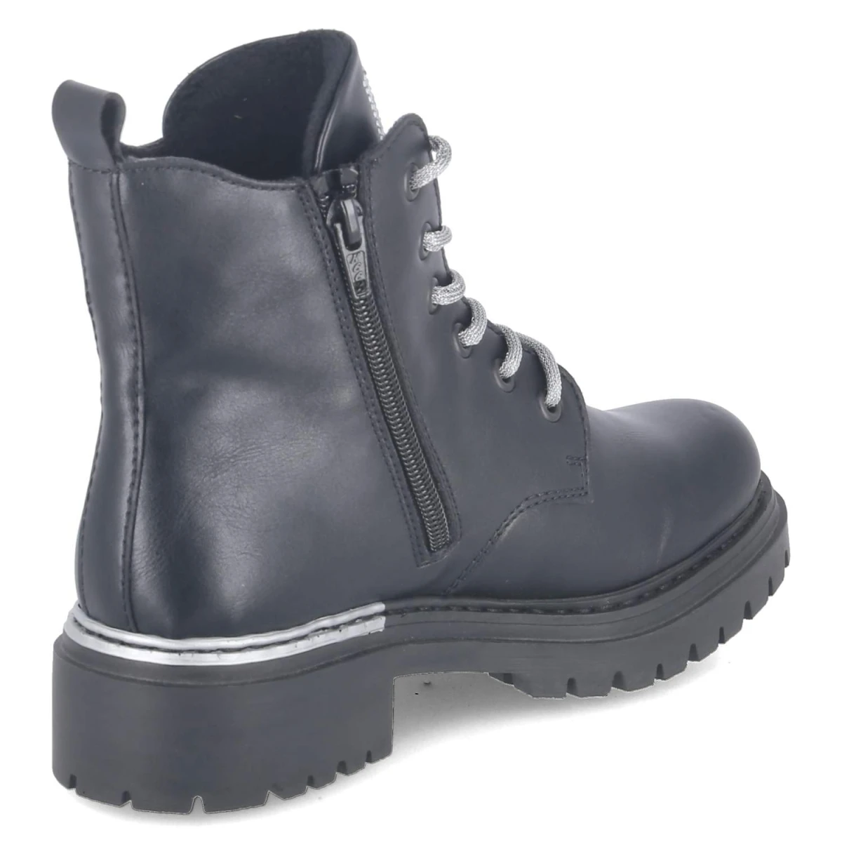 RiekerSchnürrboots - schwarz