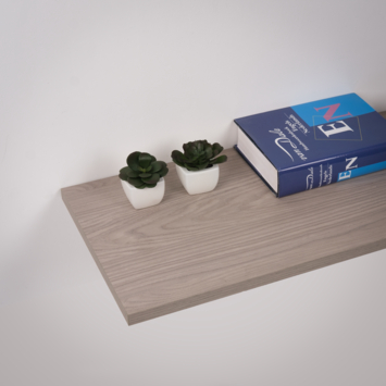Meubelpaneel grijs eiken ABS 120x30 cm 18 mm