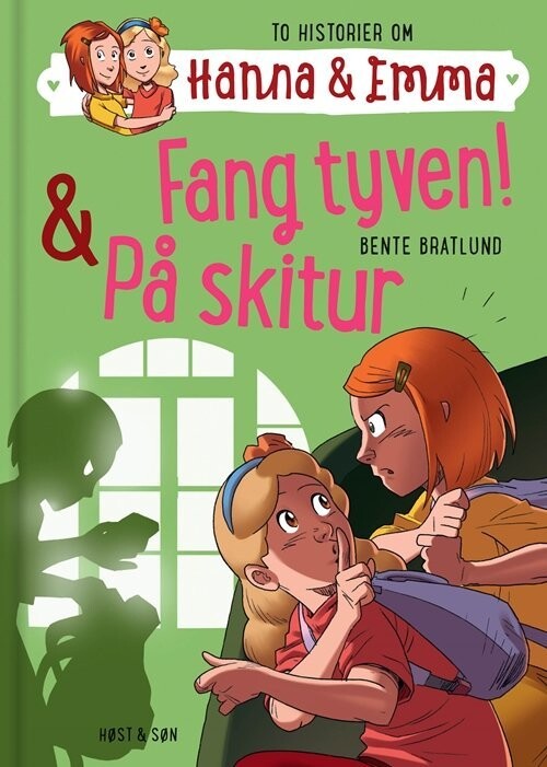 Hanna & Emma 5. Fang Tyven/På Skitur - Bente Bratlund - Bog