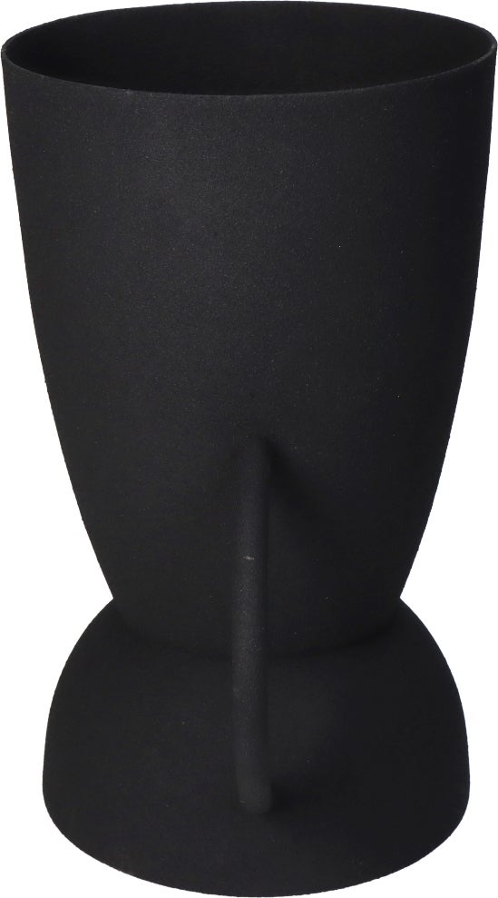 HD Collection vaas zwart 20 x 13 x 23 cm