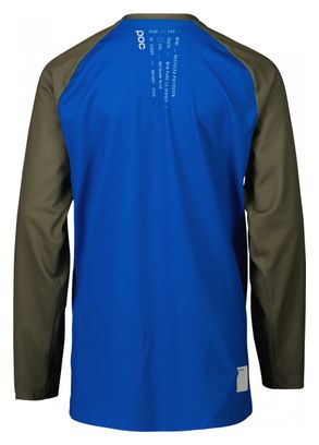 Maillot Manches Longues Enfant POC Essential MTB Bleu / Vert