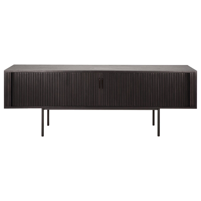 Ethnicraft Roller Max tv-meubel 162x45 teak zwart