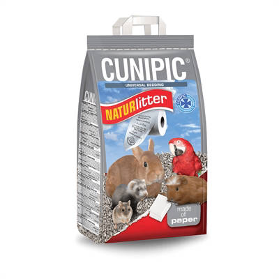Cunipic Naturlitter bodembedekking Papier 45 ltr