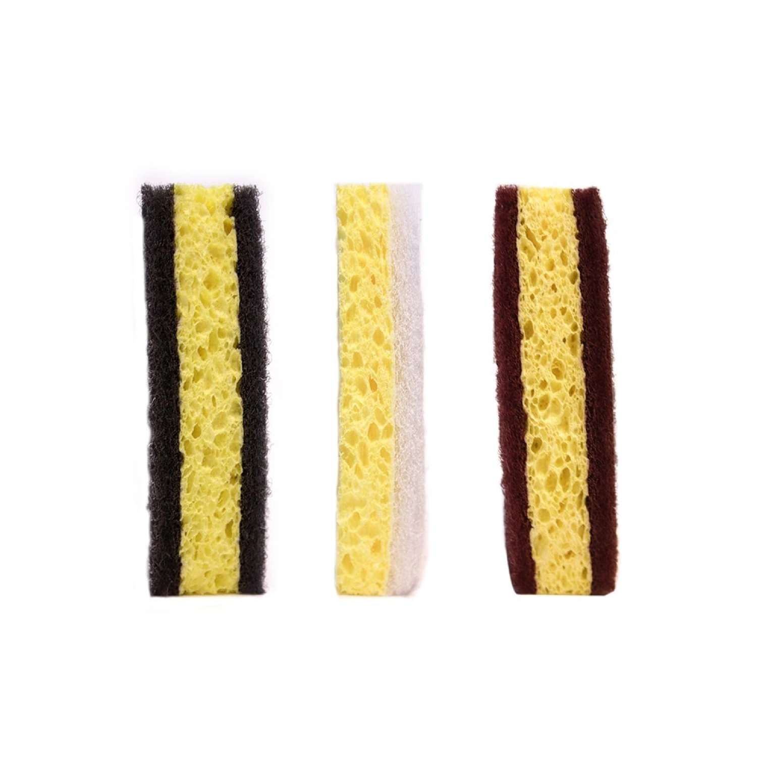 Mirlon Scuff Schuurspons Non-Woven - Rood Per Stuk