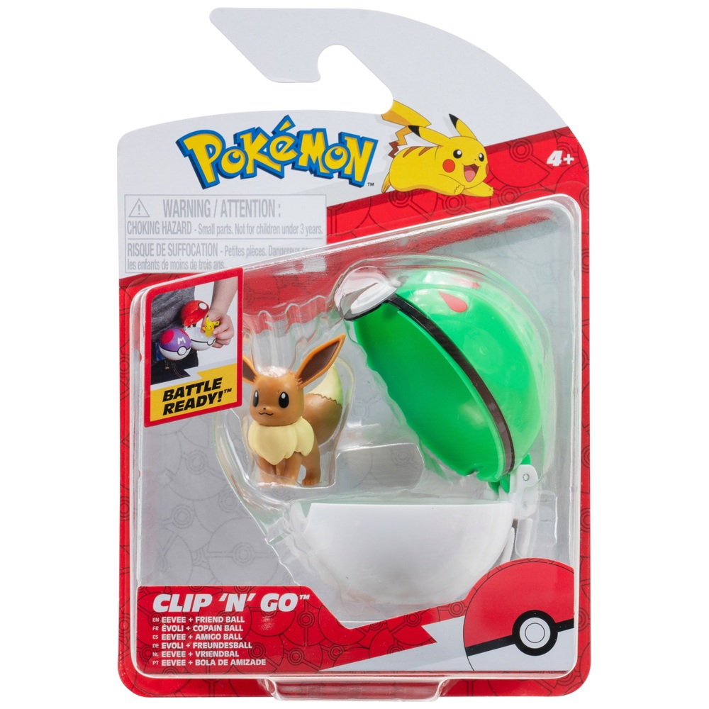 Pokémon Clip 'N' Go Evoli-Freundesball