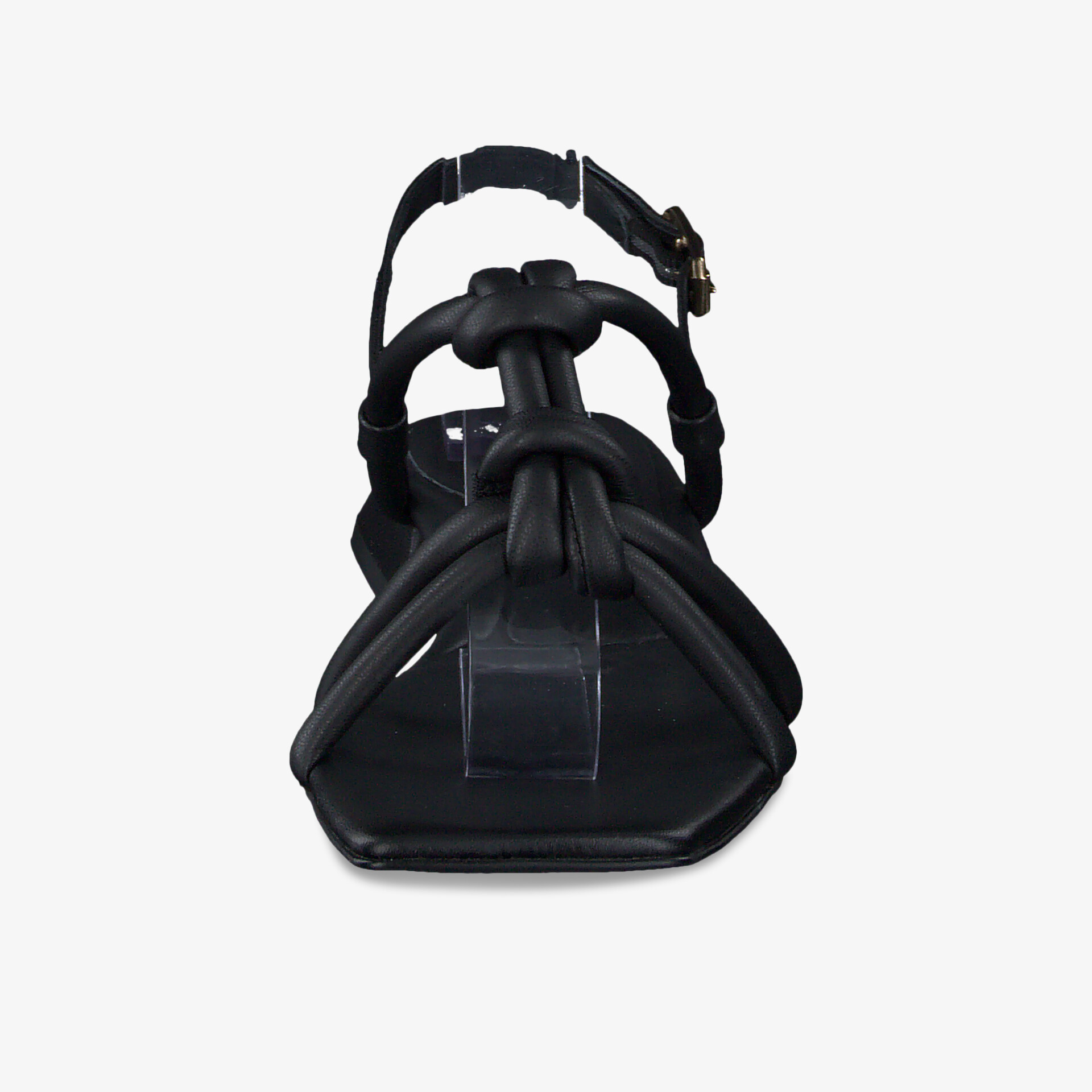 paul green Damen Riemchensandalen schwarz