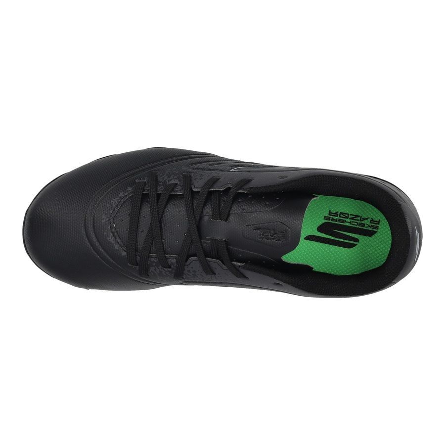 Skechers Razor 1.5 FG Evergreen - Noir/Argenté Enfant