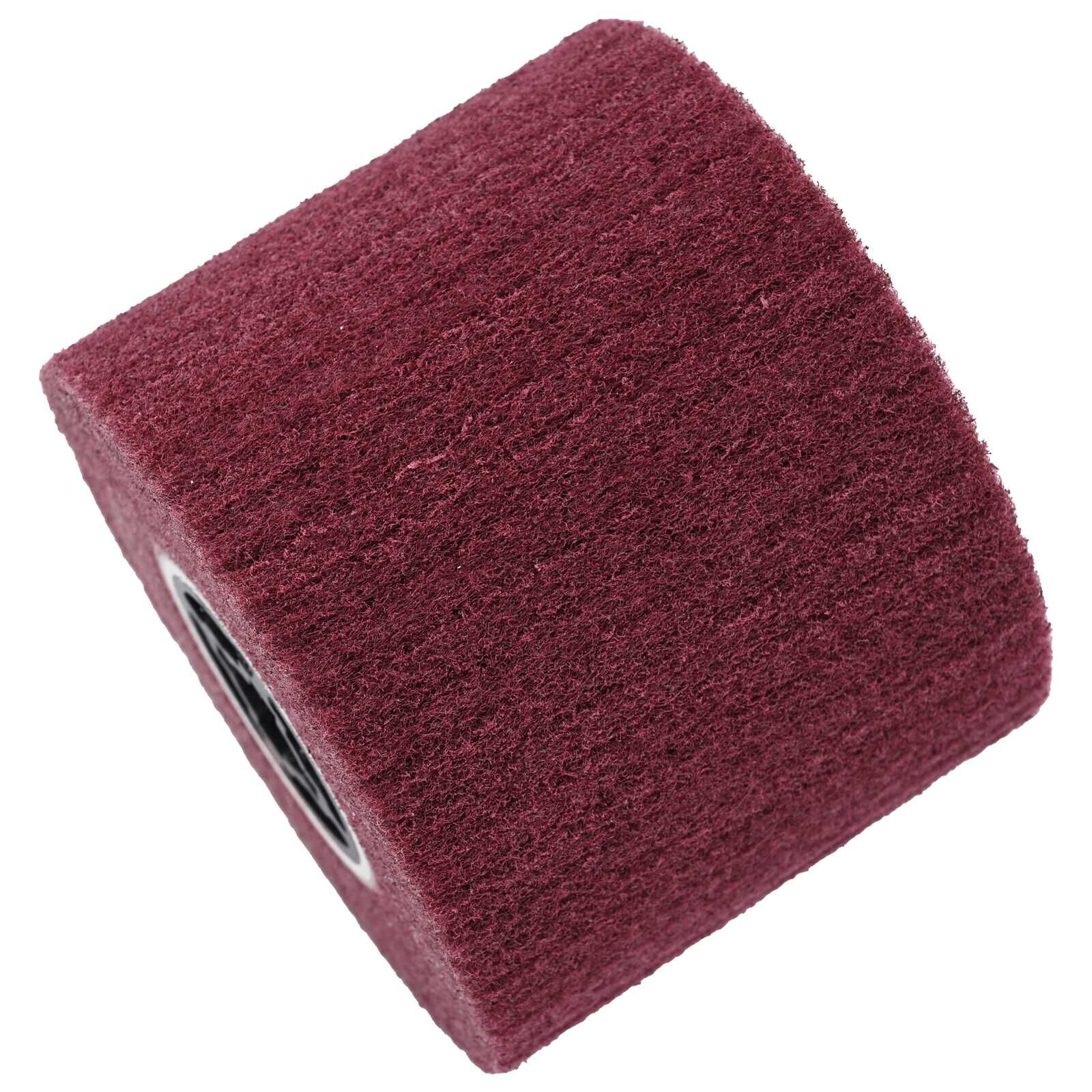 vidaXL Schuurrollen 3 stuks Rood 12 x 12 x 10 cm