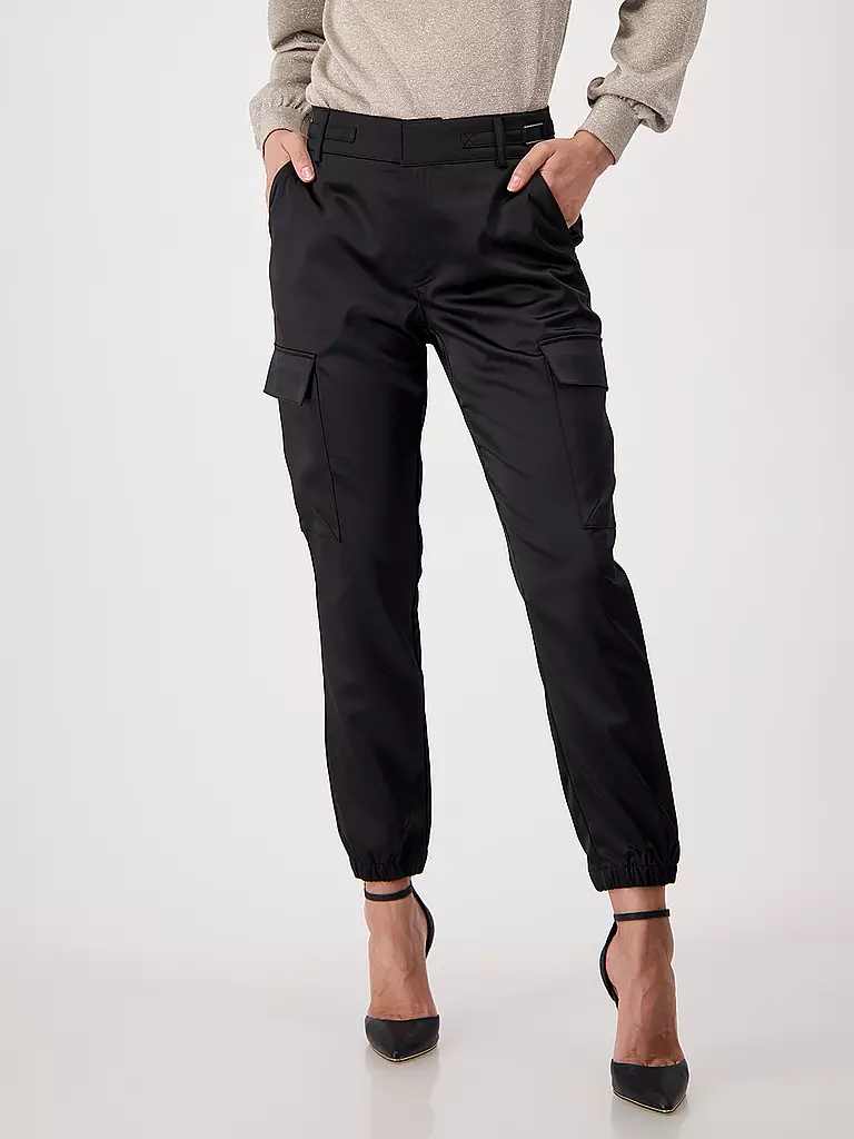 MONARI Cargohose  schwarz