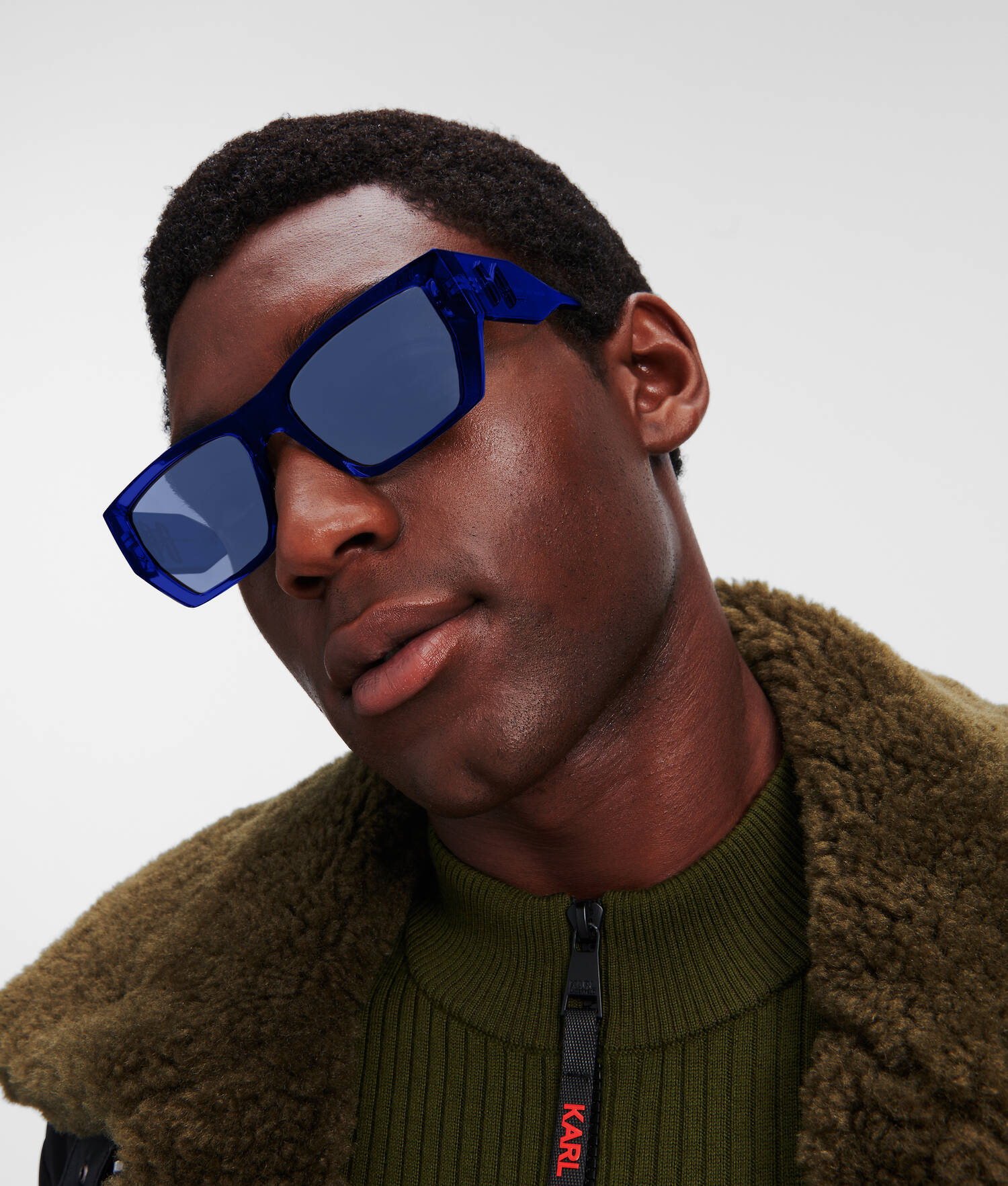LUNETTES DE SOLEIL AVEC LOGO KL MONOGRAM