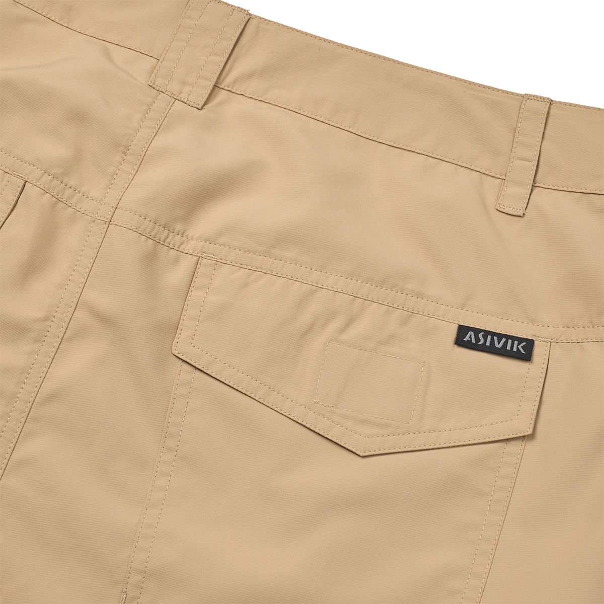 Asivik Travel Zip-Off bukser, herre (Sand) - Spejder Sport