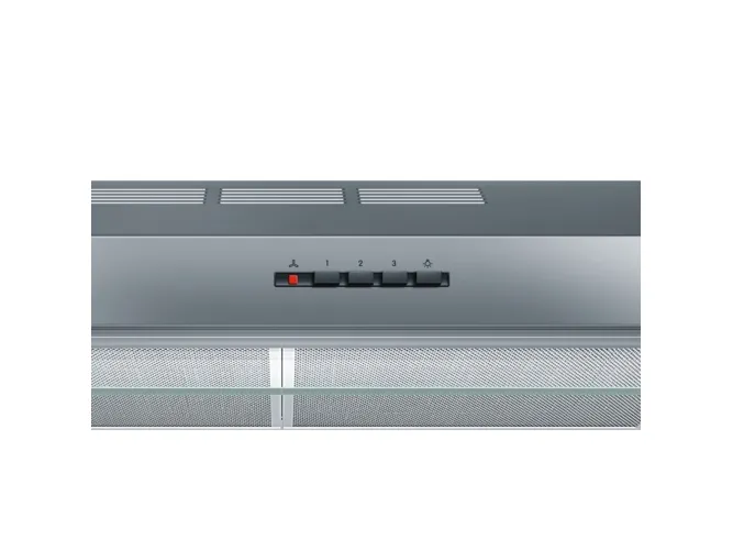 Bosch Serie | 4 DUL63CC50 - Hætte - standard - bredde: 60 cm - dybde: 48.2 cm - udtrækning og recirkulation (-) - rustfrit stål