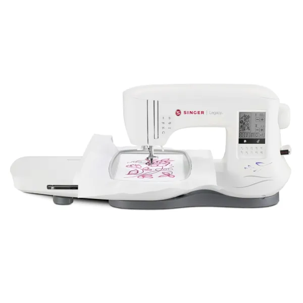 [OUTLET] - Singer Legacy SE 300 - Symaskine - computeriseret - 250 søm - 200 designs - LCD display