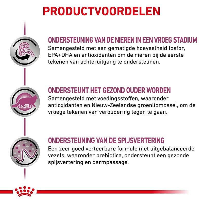 Royal Canin Early Renal Kat - Dieetvoeding ter ondersteuning van de nierfunctie van katten