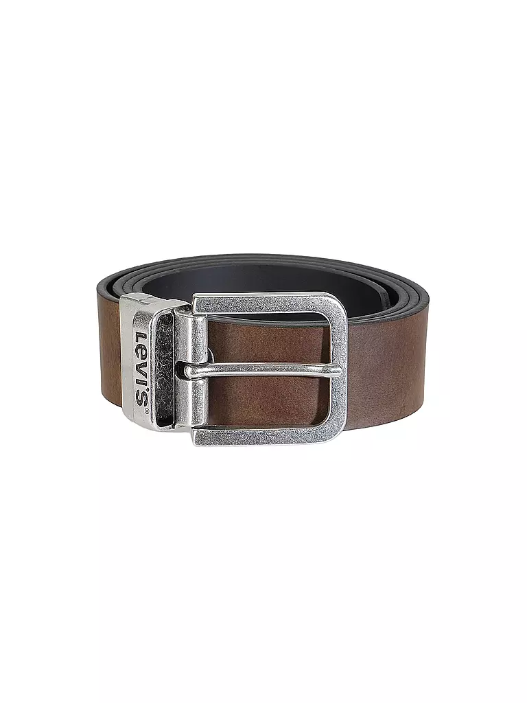 LEVI'S® Ledergürtel schwarz