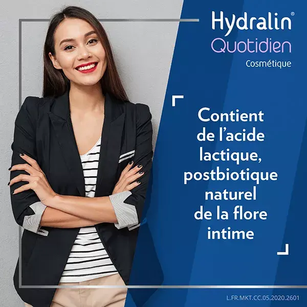 Lenços umedecidos íntimos diários Hydralin, 10 unidades.