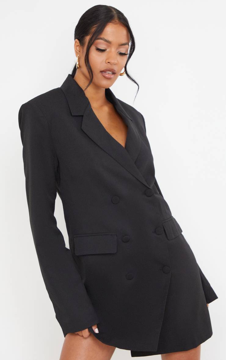 Noir Robe Blazer Oversize Tall
