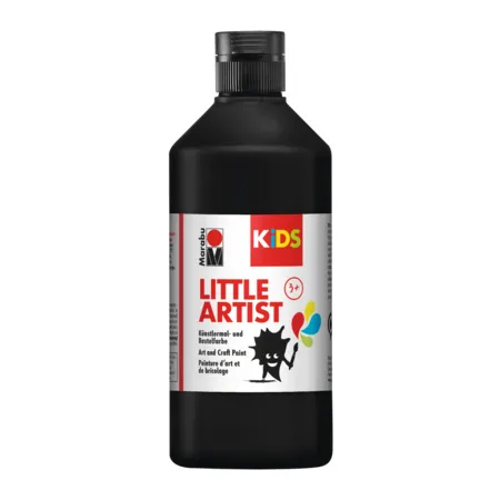 Marabu KiDS Little Artist, Schwarz 073, 500ml