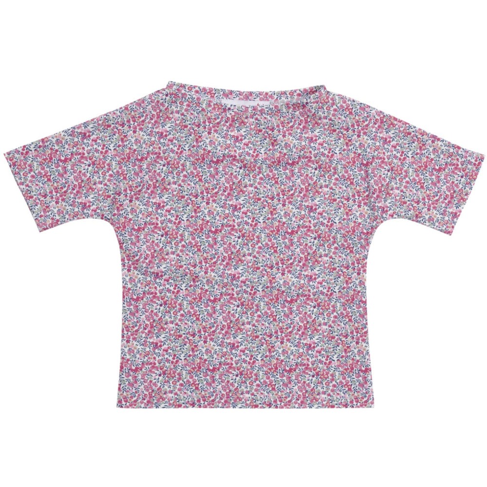 Køb Petit Crabe Wiltshire Bud Luna Boatneck Uv-T-shirt S/S - Lavet af Liberty© Stof