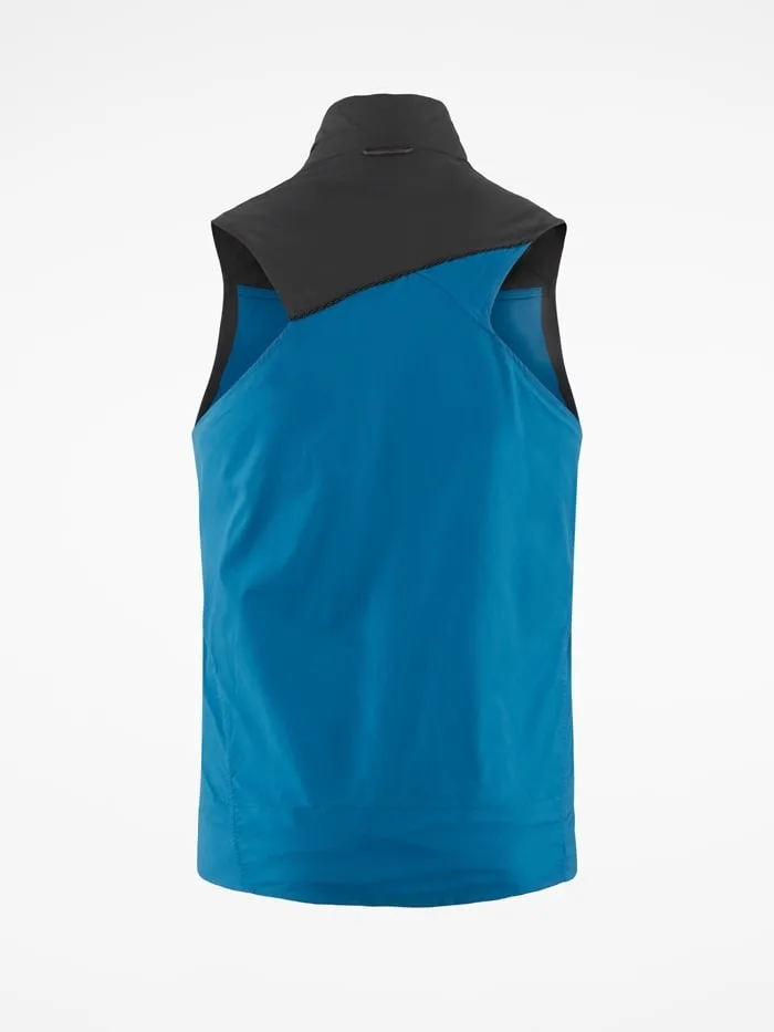 Klättermusen Men's Nal Vest Blue Sapphire/Raven