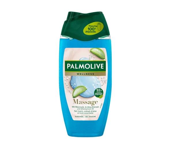 Palmolive Wellness Massage Duschgel Mit Meersalz- & Aloe-Extrakt und ätherischem Öl