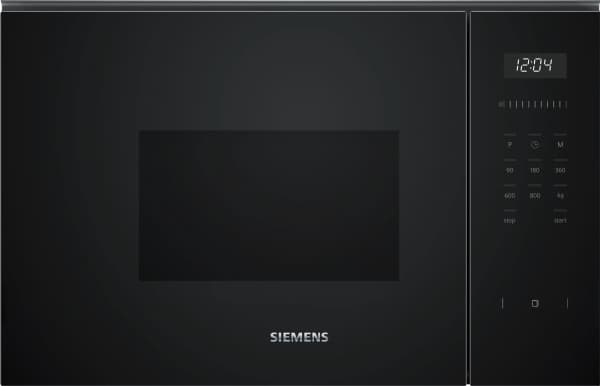 Siemens iQ500 BF525LMB1 - Mikrobølgeovn - innebygd - 20 liter - 800 W - svart
