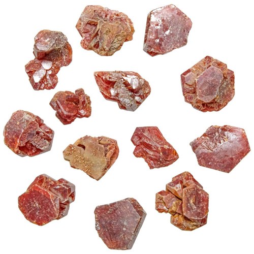 Pierres brutes cristaux vanadinite
