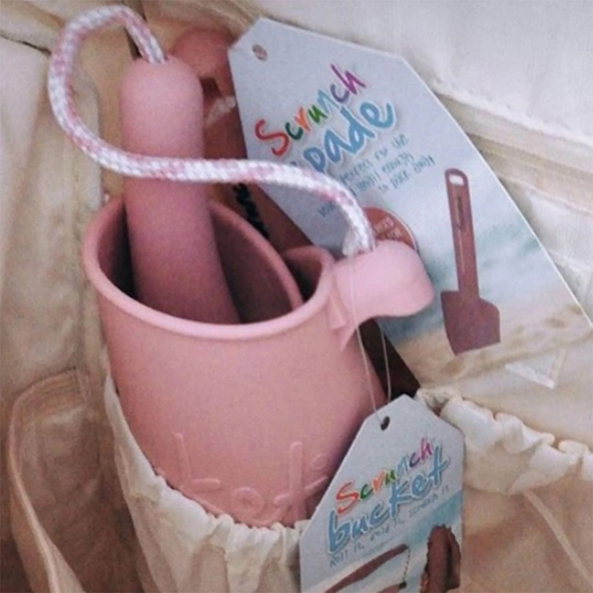 Scrunch Seau avec Pelle - Rouille