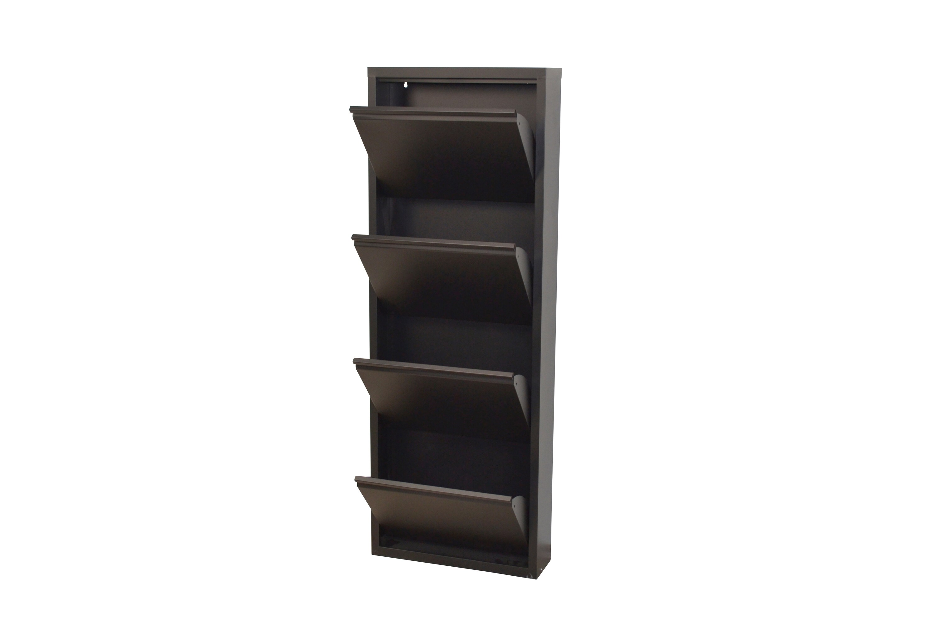 möbel direkt online Metallschuhschrank (4Klappen) Madrid
