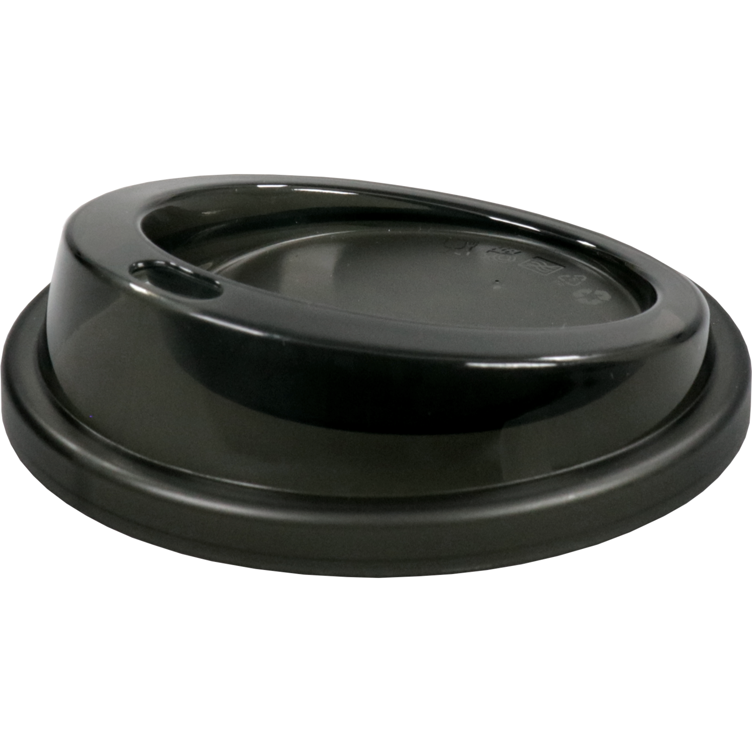 Circ Deksel, PP, rond, reusable, Ø96mm, 25mm, transparant/grijs