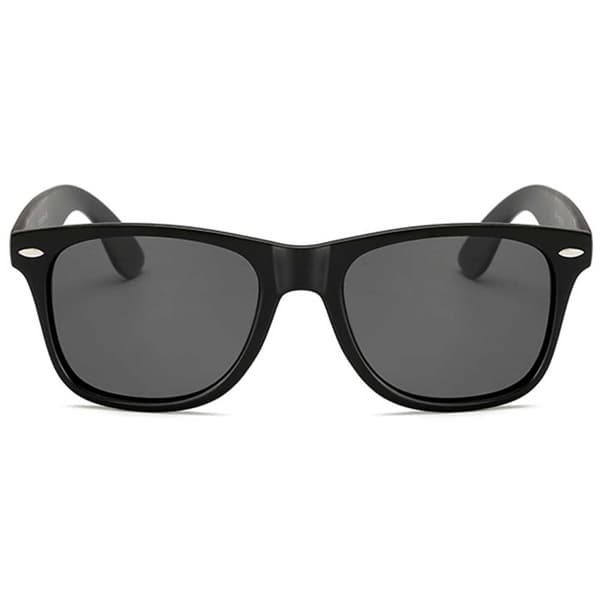 Retro Wayfarer solbriller Matts Black + Senile Cord