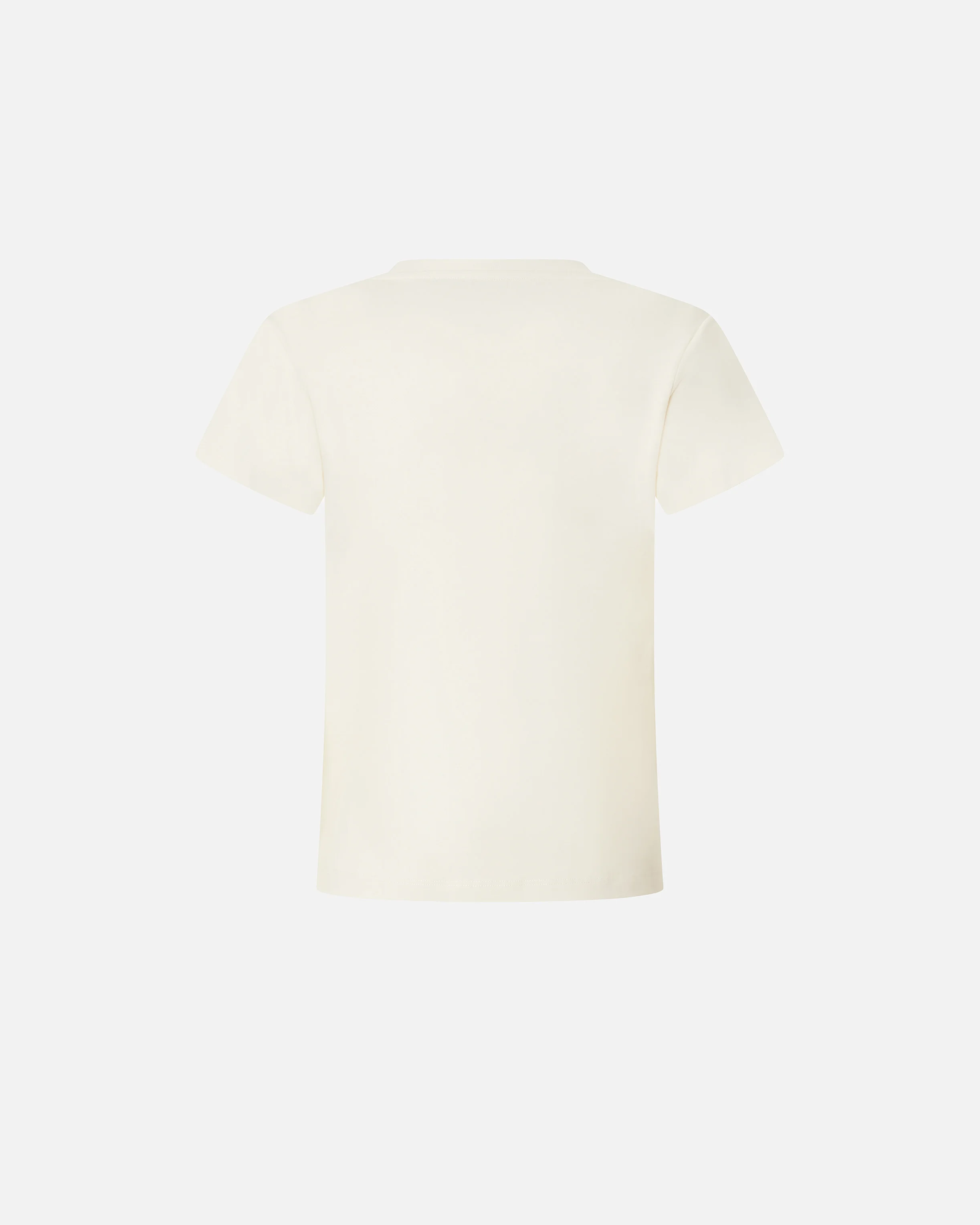 T-shirt à manches courtes avec broderie bijou love birds | Blanc