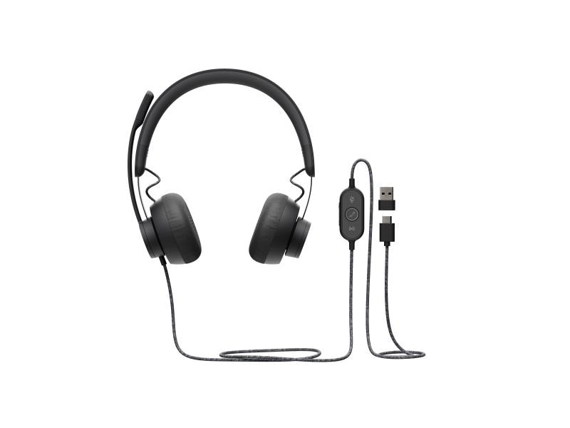 Logitech Headset Zone Wired UC USB Kabelgebundenes USB-Headset von Logitech