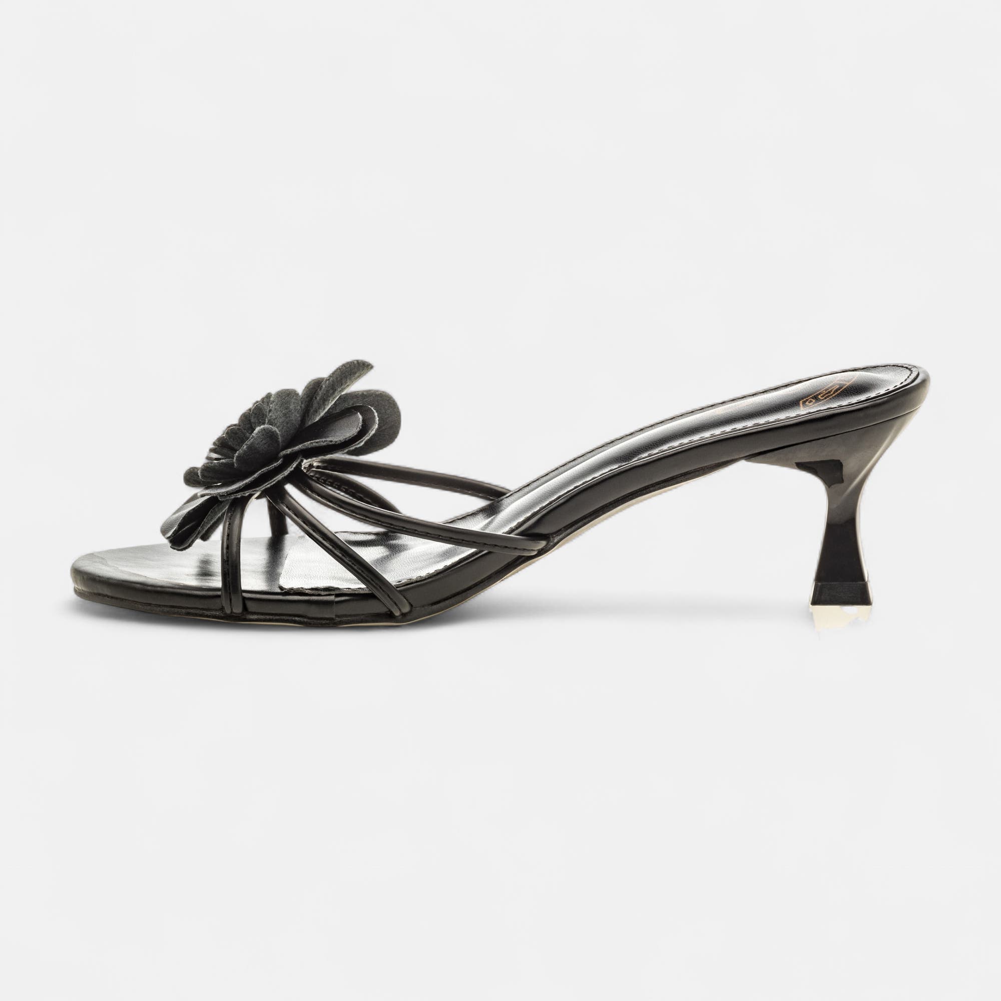 Mules à talon Femme noir