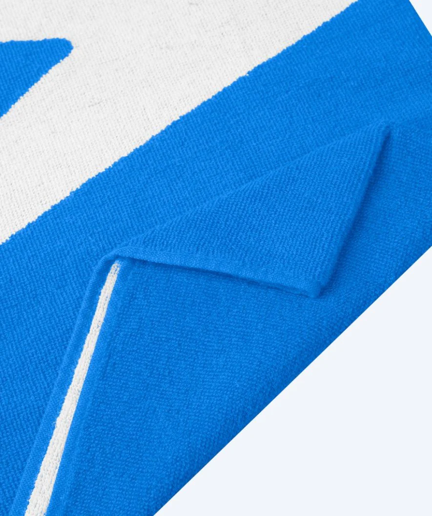 Speedo badehåndklæde - Logo - Blå/hvid