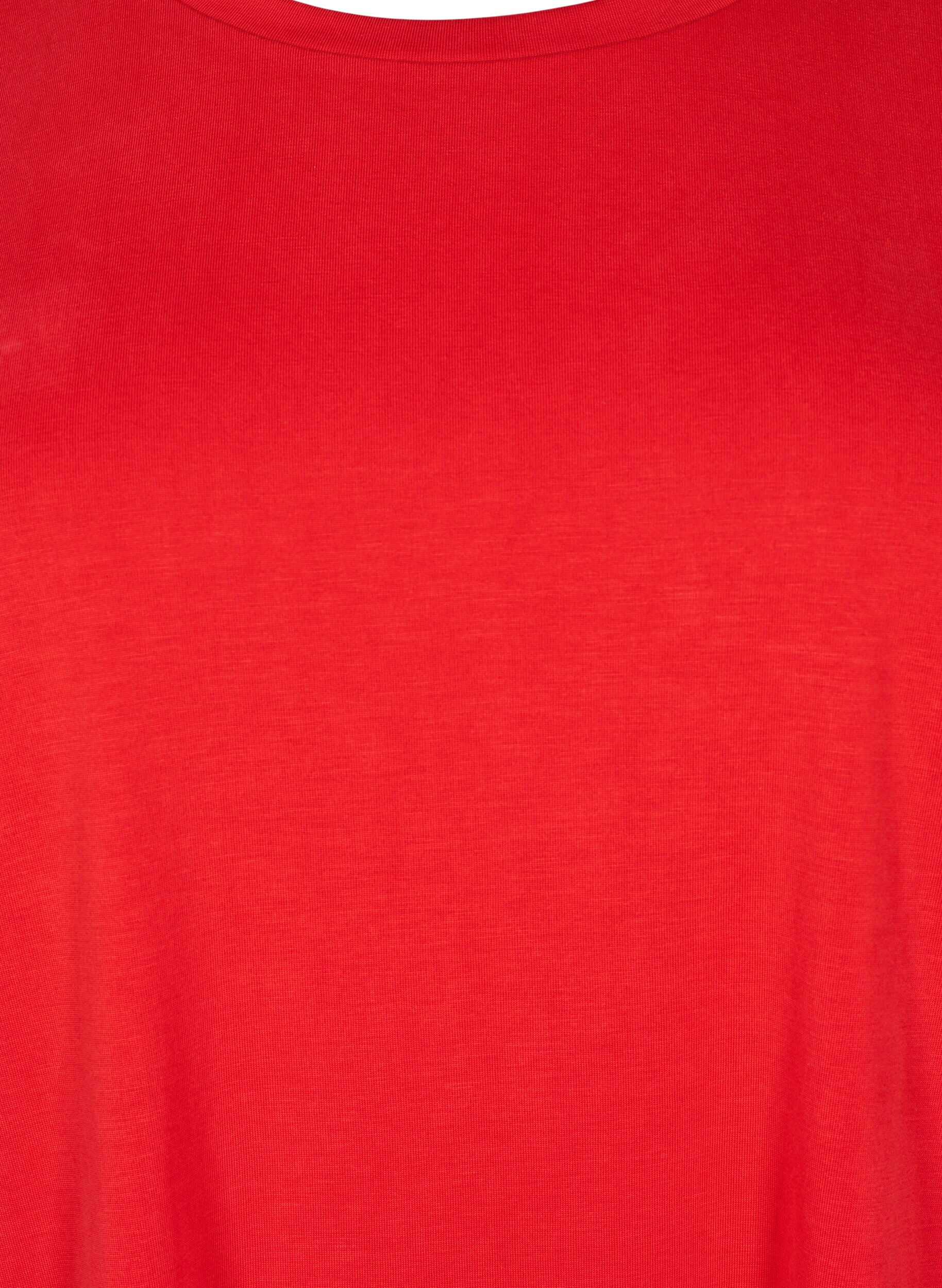 T-shirt i TENCEL™ Modal med rund hals