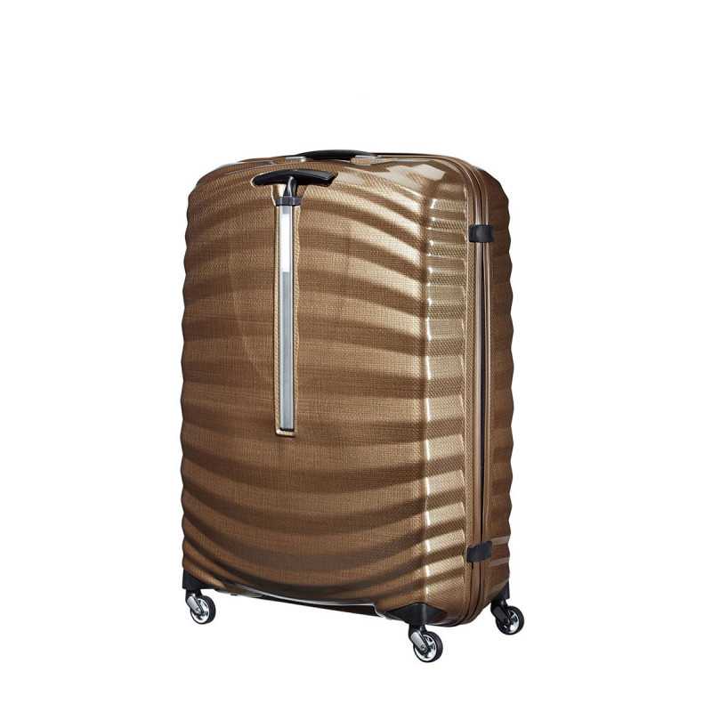 Valise rigide Lite-Shock 75 cm Marron