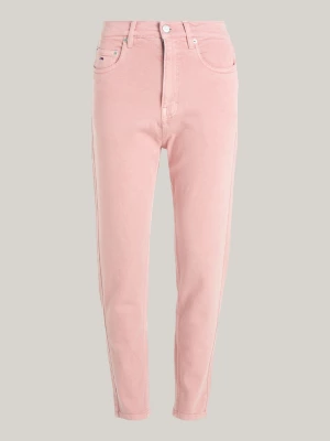 Calça jeans slim de cintura ultra alta para mães