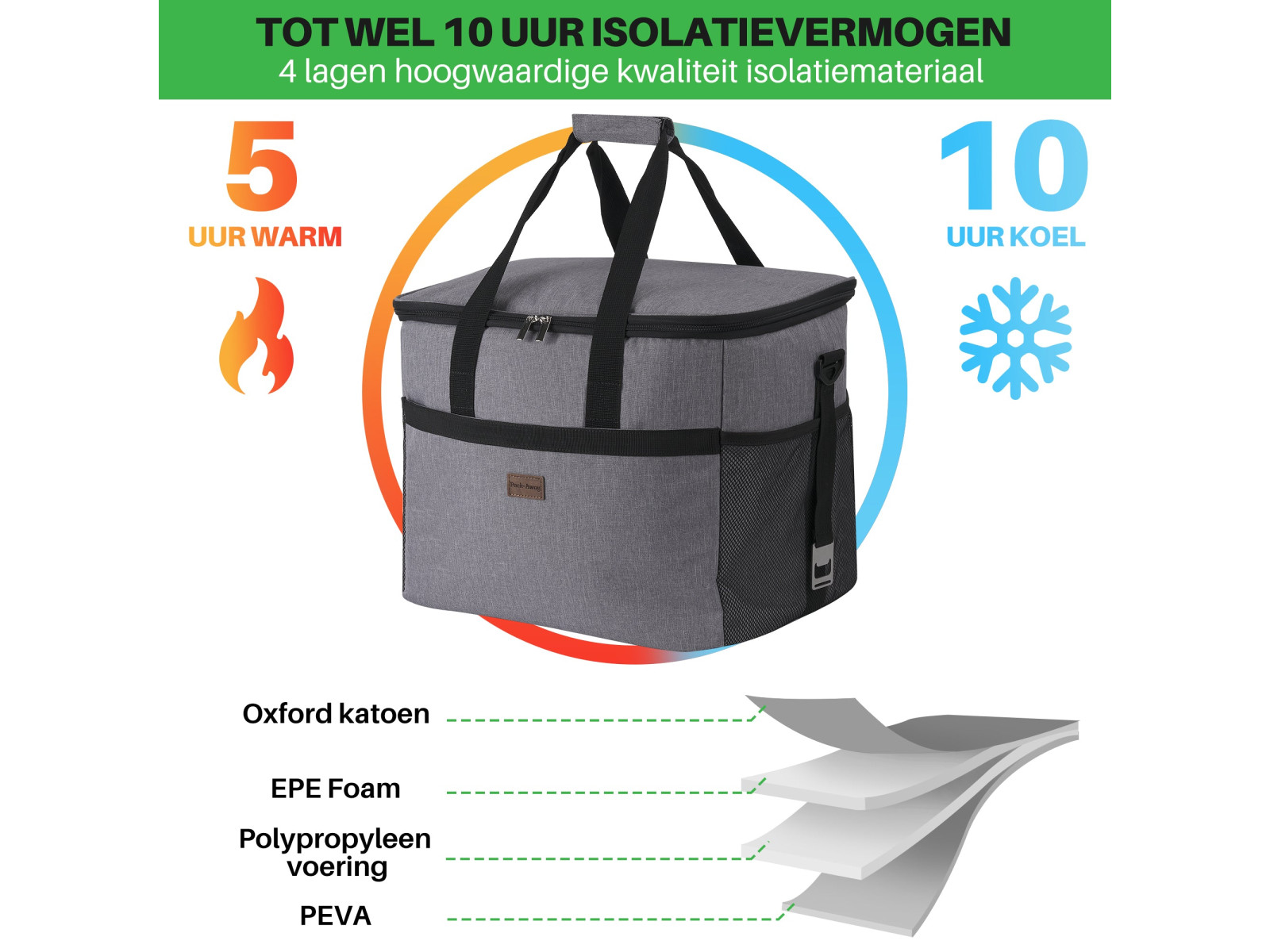 Packaway 40 liter koeltas - Grey