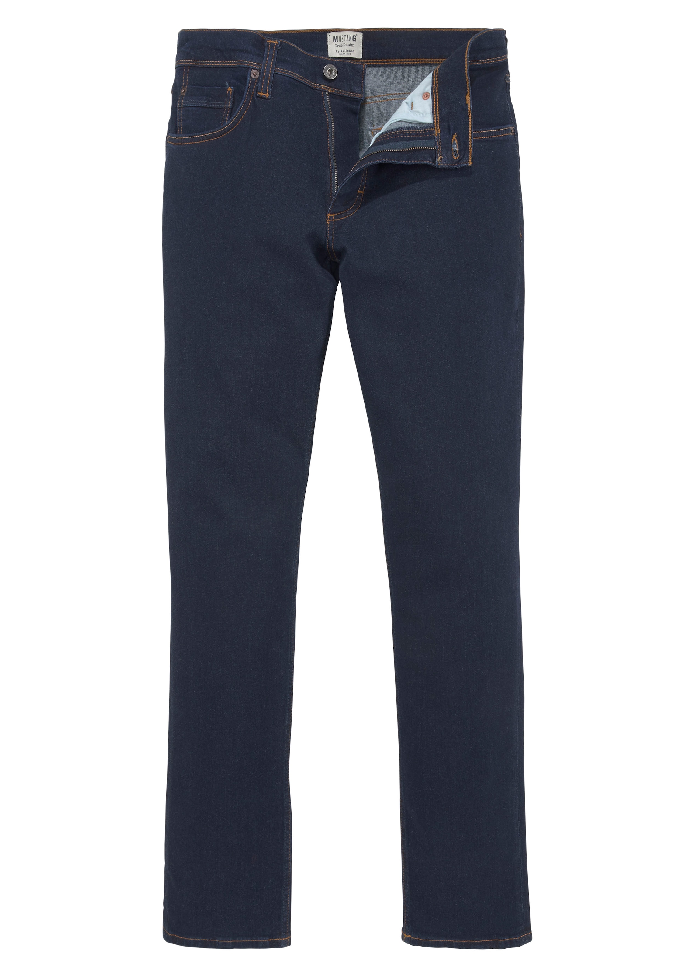 MUSTANG Straight-Jeans »Style Washington Straight«, mit Reissverschluss