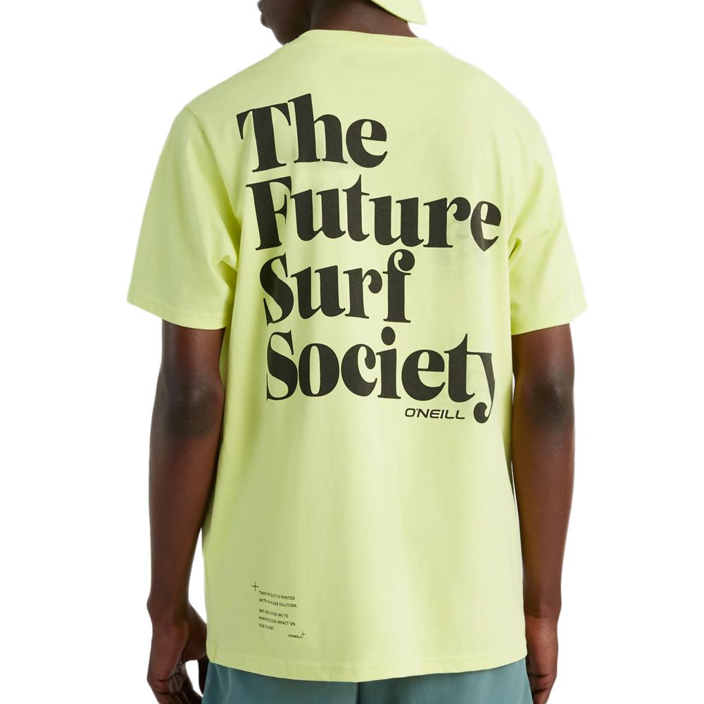 O'Neill T-shirt Vert Anis Homme O'Neill Future Surf Back