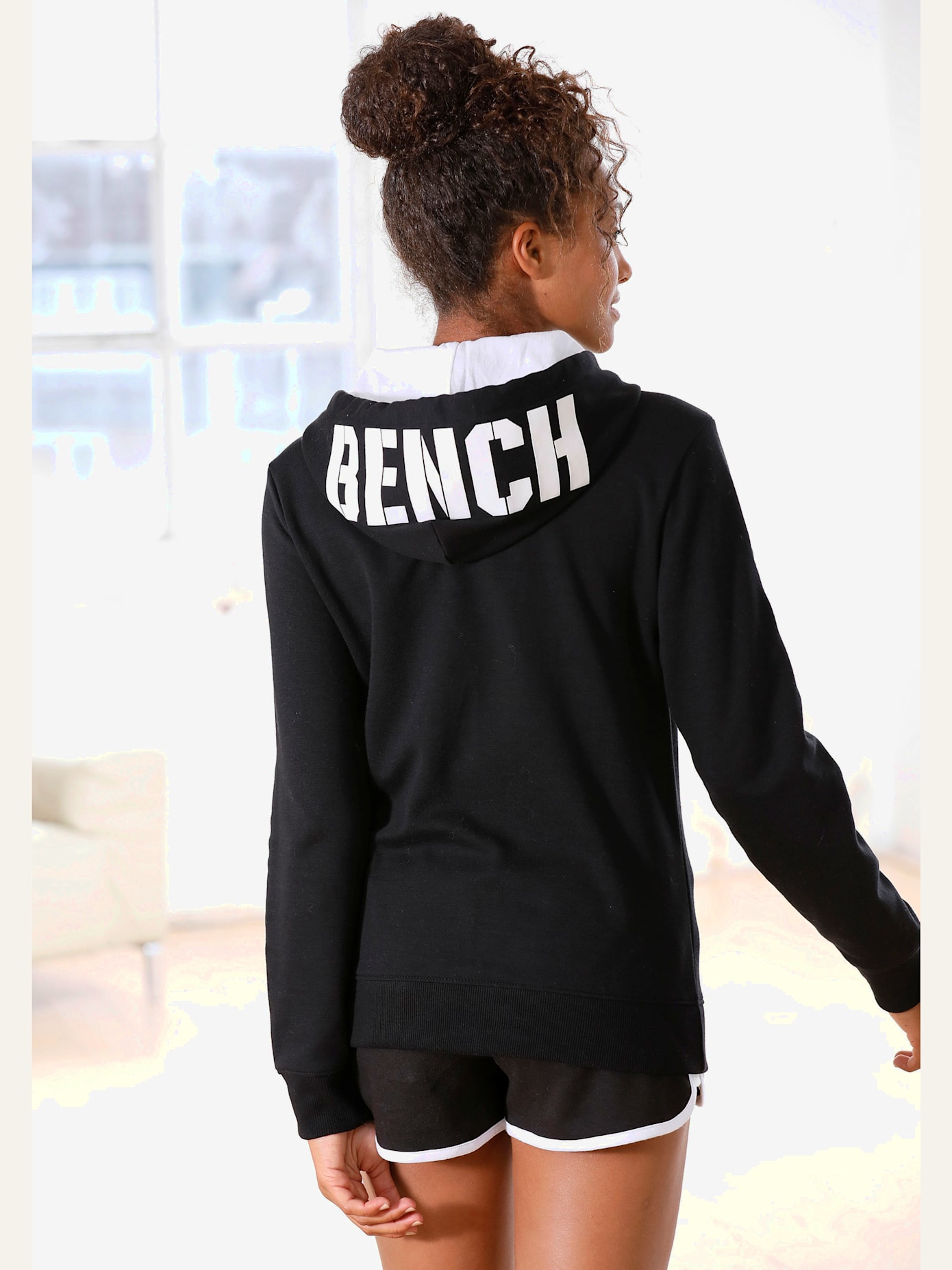 Veste à capuche veste sweat décontractée et moelleuse