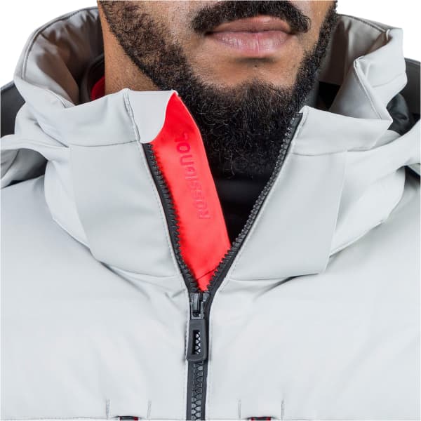 Veste de ski ROSSIGNOL HERO BLACKSIDE PUFFY JKT SOFT GREY