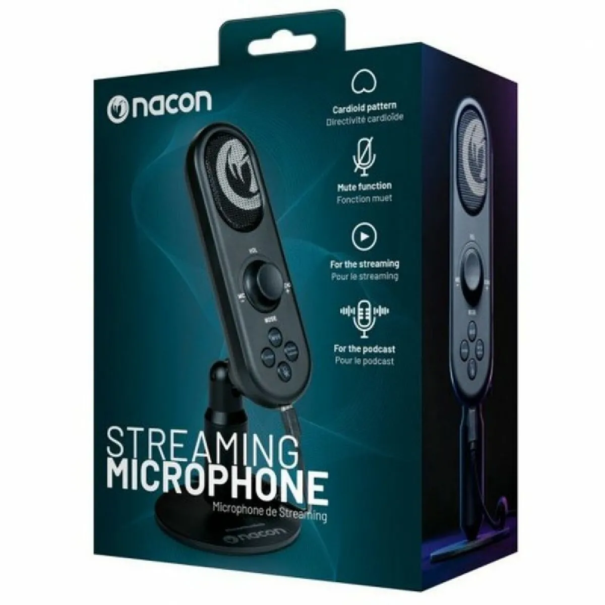 Nacon Microphone Bureau Noir
