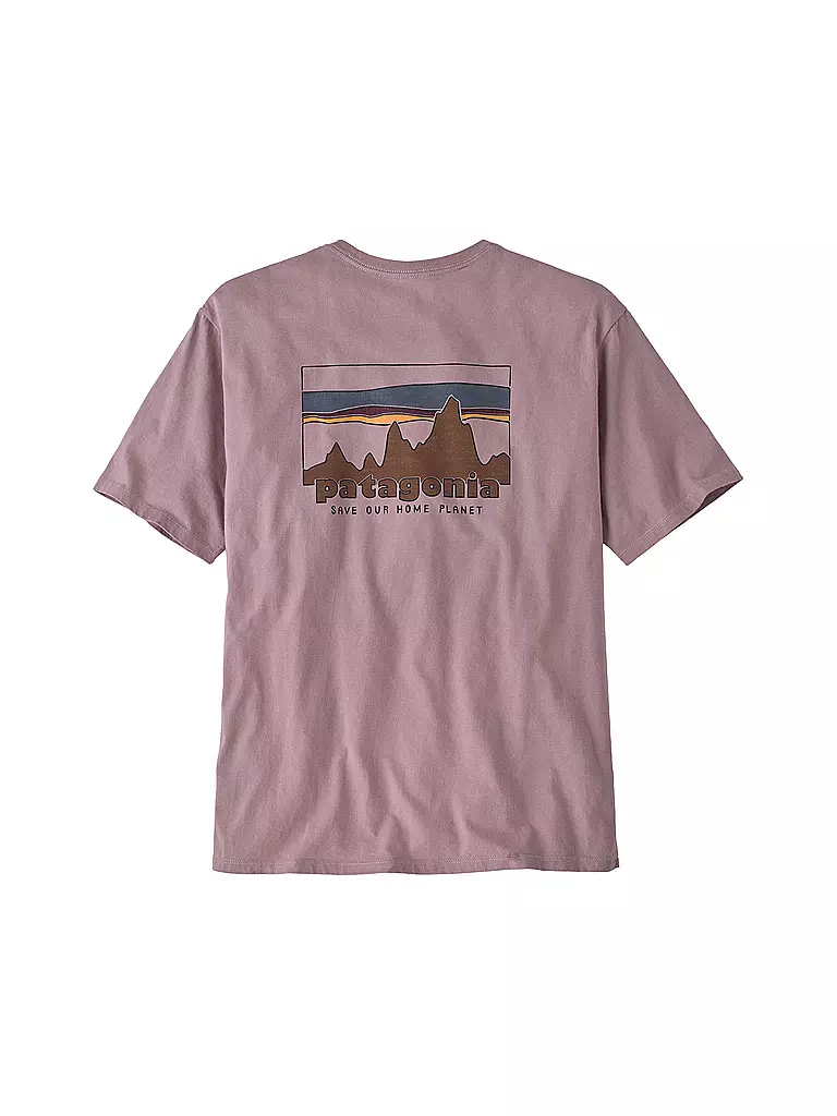 PATAGONIA T-Shirt 73 Skyline Organic rosa