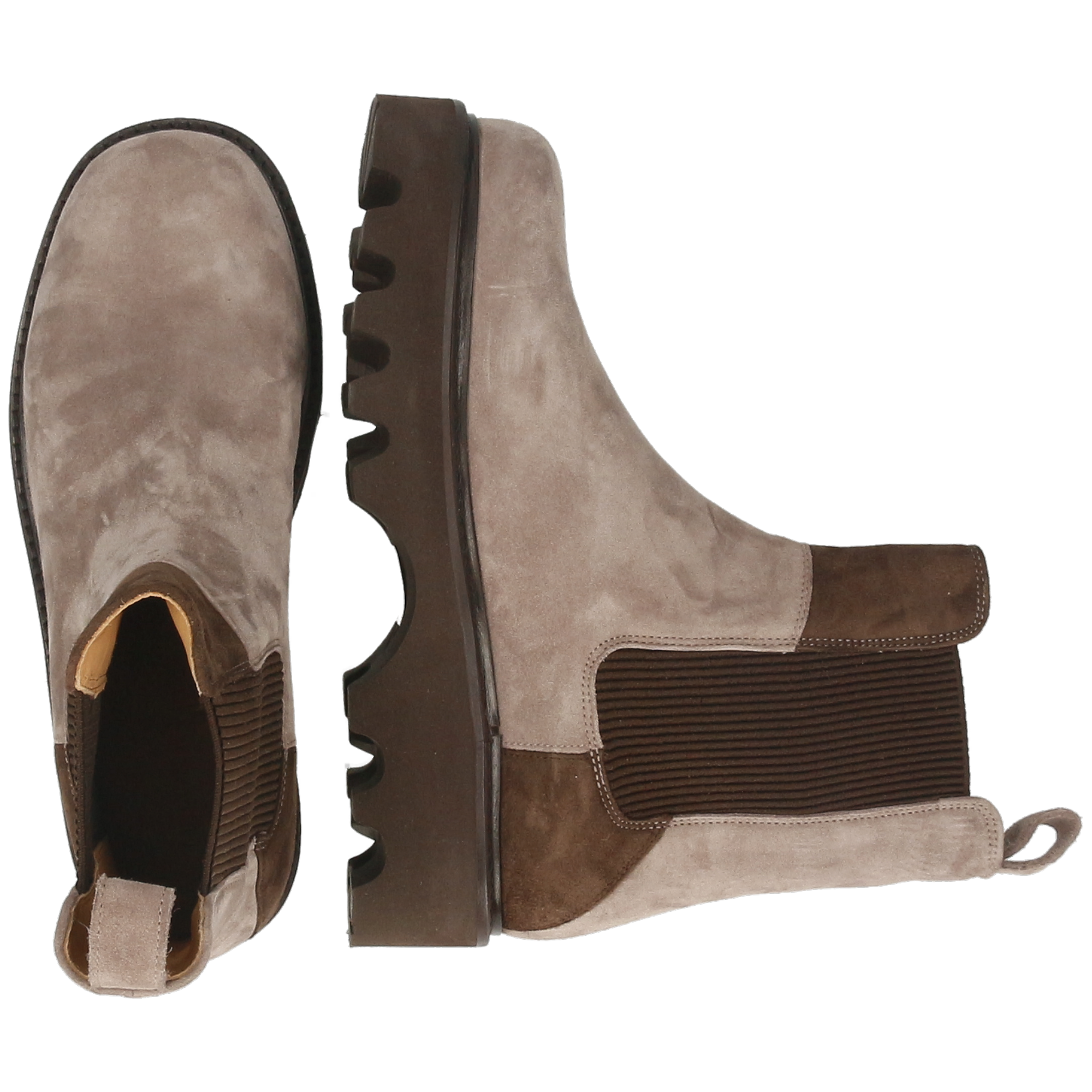 NYRA 2 - Bottines à semelle plateforme | Marron