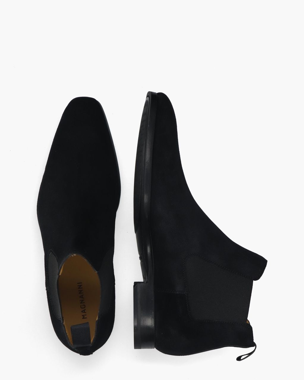 Magnanni 20109 Zwart Heren Chelseaboots