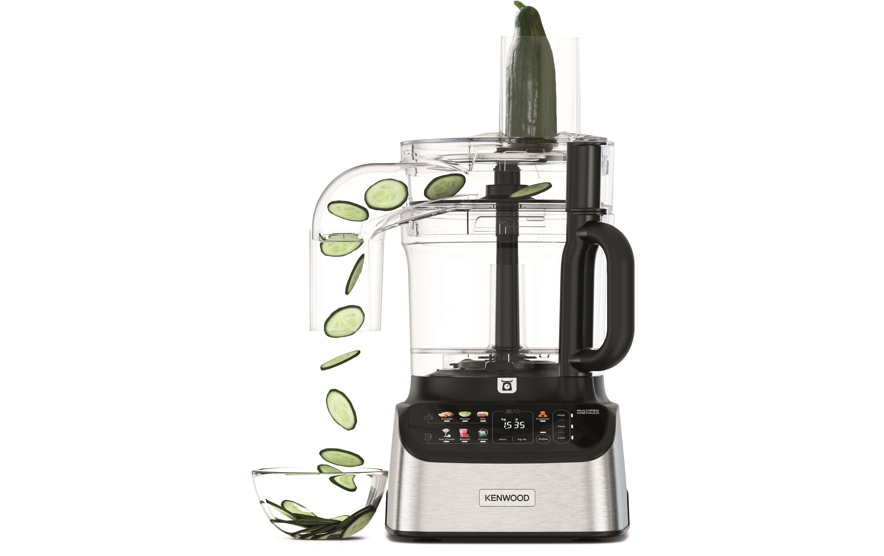 Food Processor FDM73.480SS MultiPro One Touch Silber/Schwarz<br>Multifunktionale Küchenmaschine