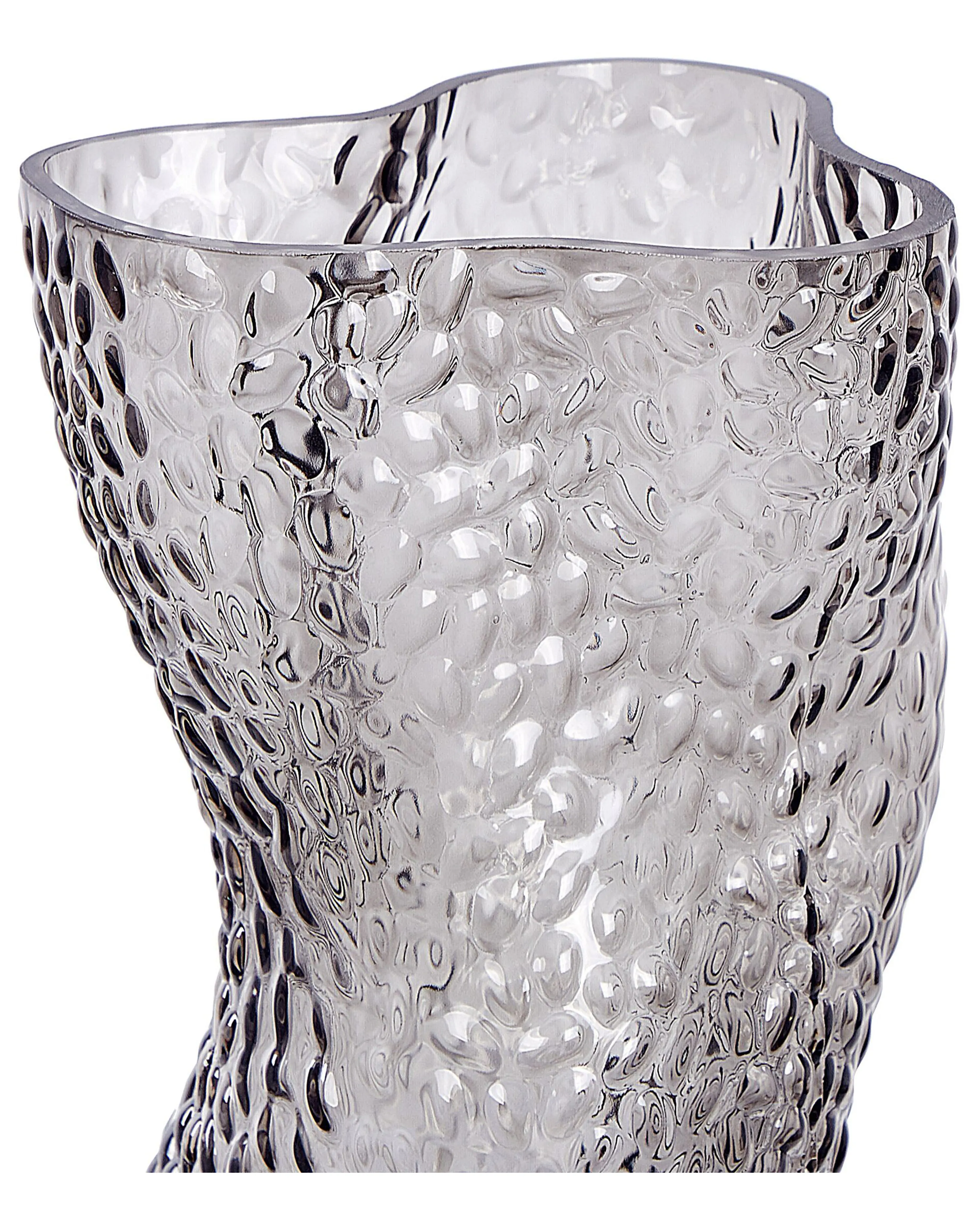 Bloemenvaas DYTIKO Glas 31 cm Grijs